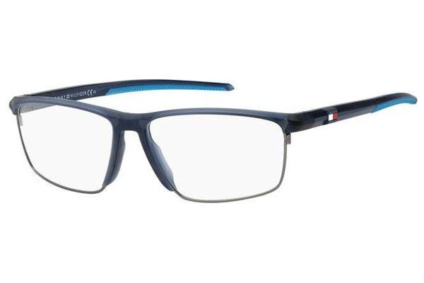 Brillen Tommy Hilfiger TH1833 FLL Rechthoekige Blauw