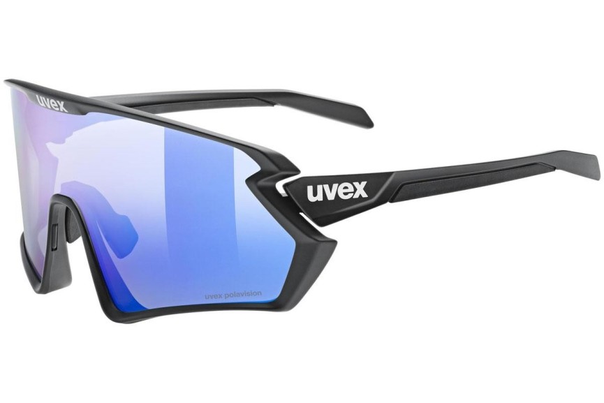 Zonnebril uvex sportstyle 231 2.0 P 2240 Polarized Panorama | Shield Zwart