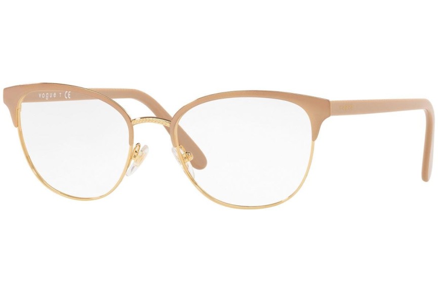 Brillen Vogue Eyewear VO4088 5128 Ronde Beige