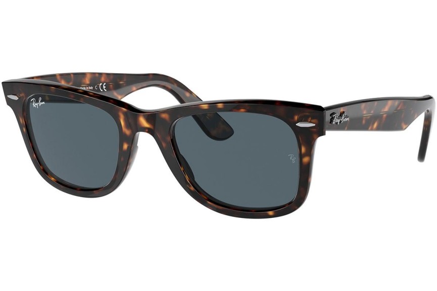 Zonnebril Ray-Ban Wayfarer RB2140 902/R5 Vierkant Havana