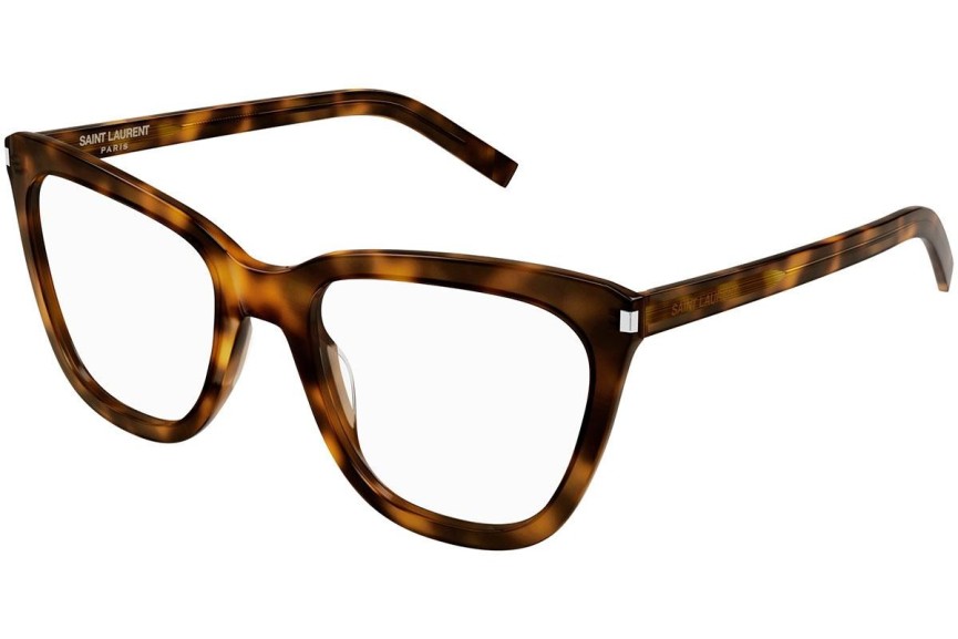 Brillen Saint Laurent SL548SLIMOPT 002 Cat Eye Havana