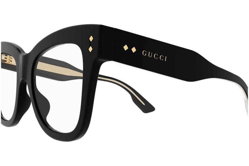 Brillen Gucci GG1082O 001 Cat Eye Zwart