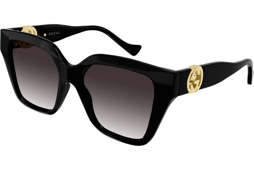 Zonnebril Gucci GG1023S 008 Vierkant Zwart