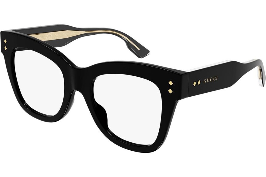 Brillen Gucci GG1082O 001 Cat Eye Zwart