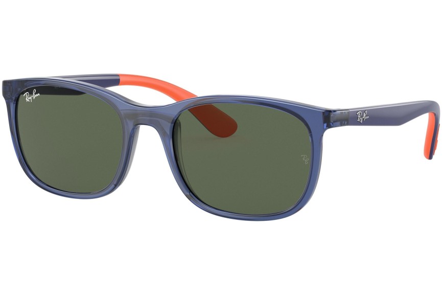 Zonnebril Ray-Ban Junior RJ9076S 712471 Rechthoekige Blauw