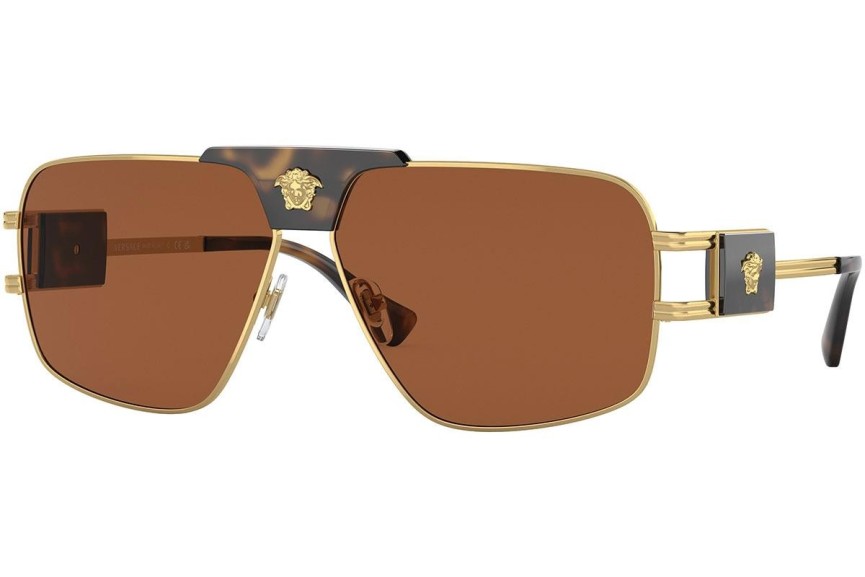 Zonnebril Versace Special Project Aviator VE2251 147073 Pilot Goud