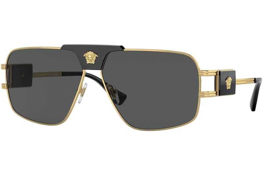 Zonnebril Versace Special Project Aviator VE2251 100287 Pilot Goud