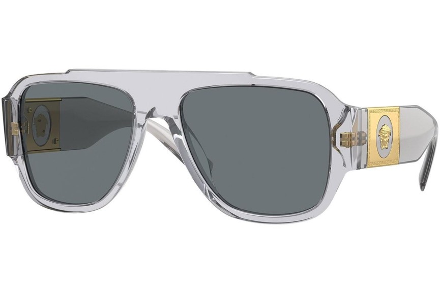 Zonnebril Versace Macy'S Aviator VE4436U 530580 Flat Top Grijs