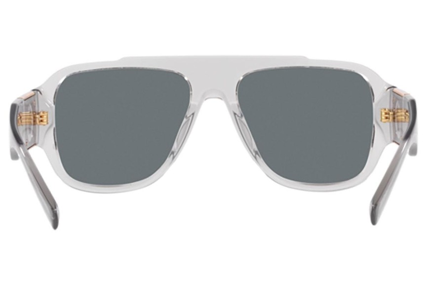 Zonnebril Versace Macy'S Aviator VE4436U 530580 Flat Top Grijs