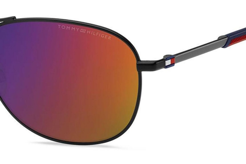 Zonnebril Tommy Hilfiger TH2023/S 003/MI Pilot Zwart