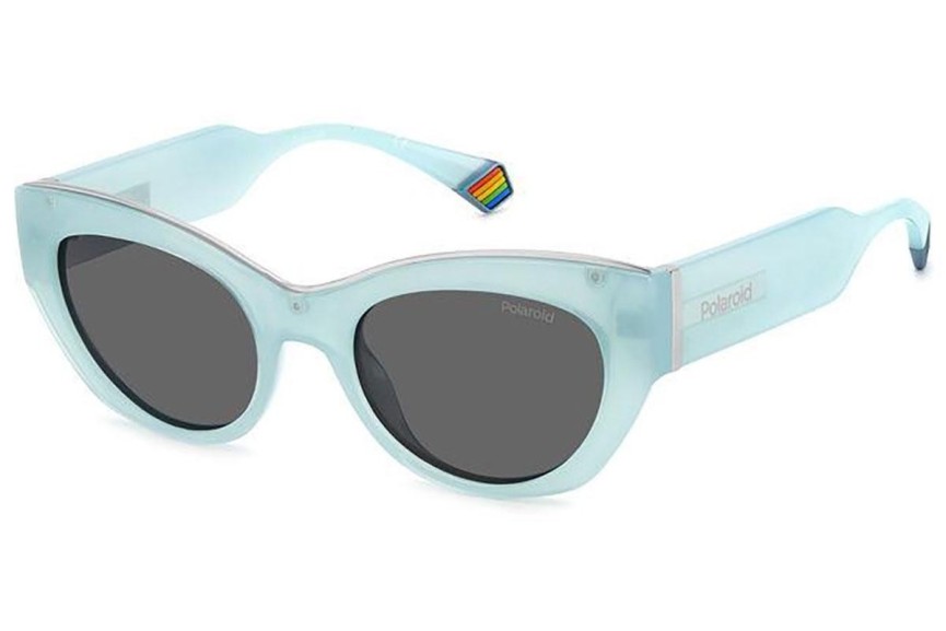 Zonnebril Polaroid PLD6199/S/X MVU/M9 Polarized Cat Eye Blauw