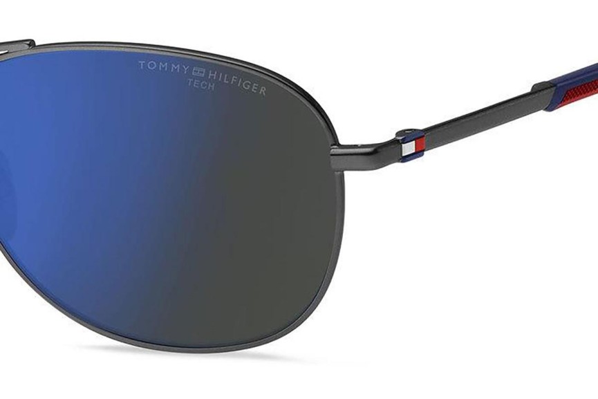 Zonnebril Tommy Hilfiger TH2023/S R80/ZS Pilot Zilver