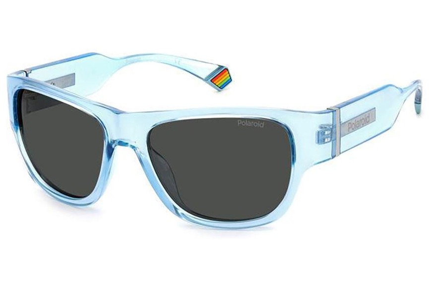 Zonnebril Polaroid PLD6197/S MVU/M9 Polarized Vierkant Blauw