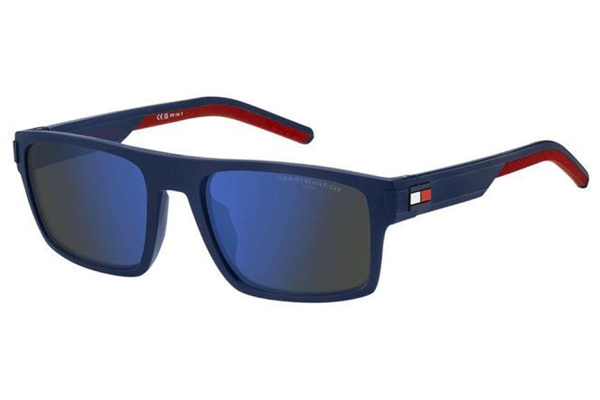 Zonnebril Tommy Hilfiger TH1977/S FLL/ZS Vierkant Blauw