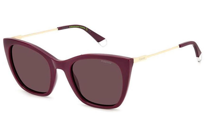 Zonnebril Polaroid PLD4144/S/X B3V/KL Polarized Cat Eye Rood