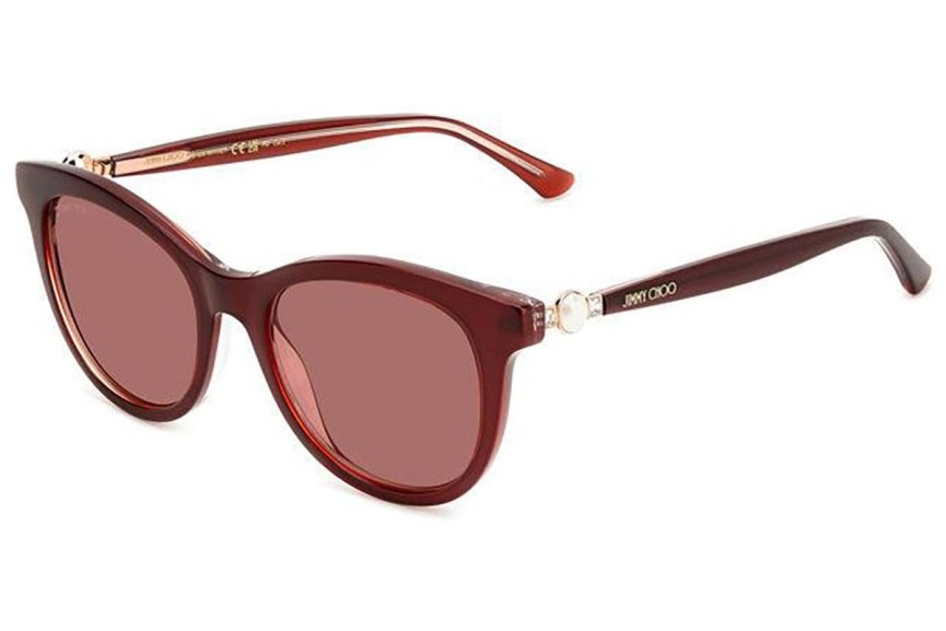 Zonnebril Jimmy Choo ANNABETH/S MWU/U1 Cat Eye Rood