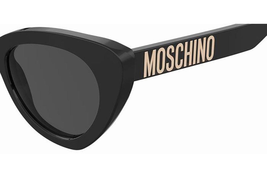 Zonnebril Moschino MOS147/S 807/IR Cat Eye Zwart