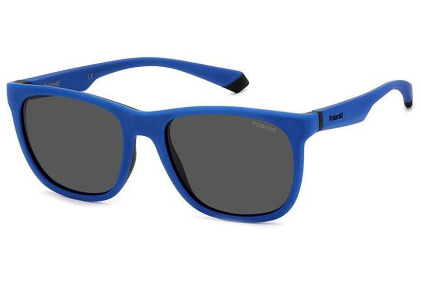 Zonnebril Polaroid PLD2140/S DOF/M9 Polarized Vierkant Blauw