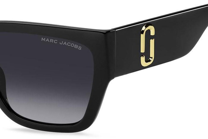 Zonnebril Marc Jacobs MARC646/S 08A/WJ Polarized Vierkant Zwart