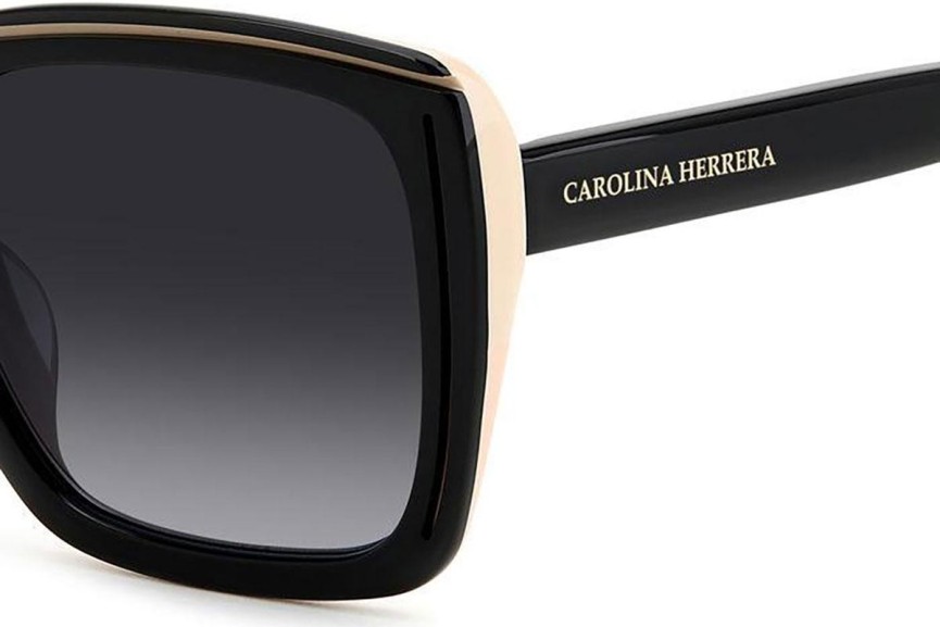 Zonnebril Carolina Herrera HER0143/G/S KDX/9O Vierkant Zwart