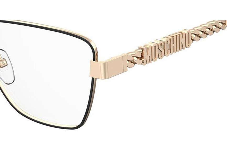 Brillen Moschino MOS620 2M2 Vierkant Zwart