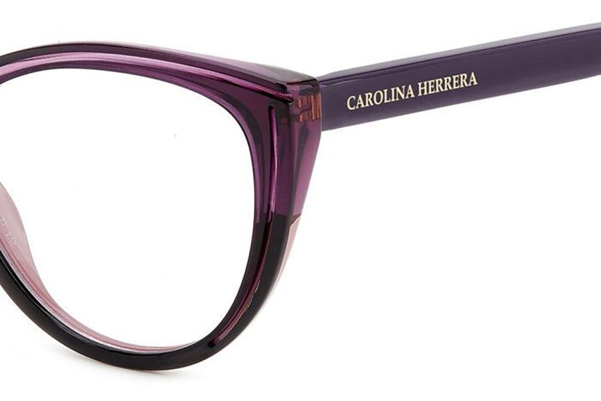 Brillen Carolina Herrera HER0171 MW2 Cat Eye Paars