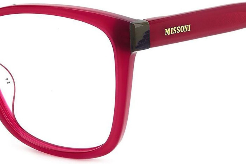 Brillen Missoni MIS0135/G MU1 Vierkant Rood