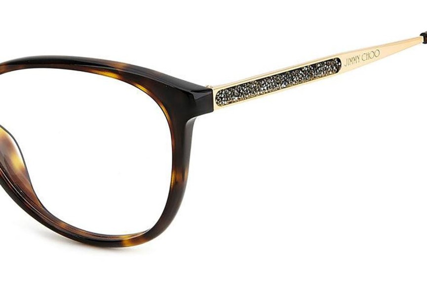 Brillen Jimmy Choo JC379 086 Cat Eye Havana