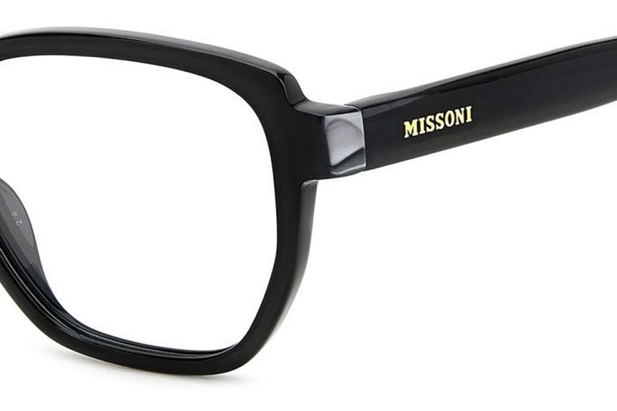 Brillen Missoni MIS0134 807 Vierkant Zwart