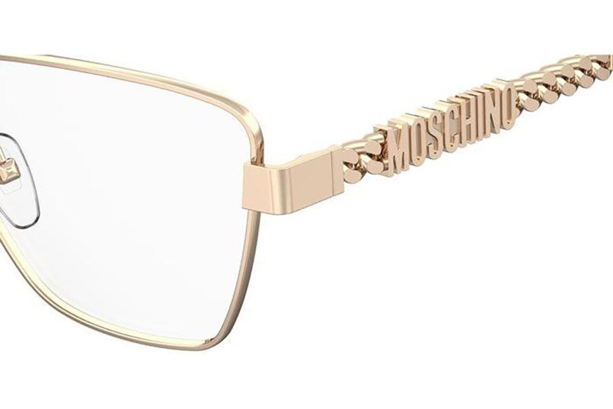 Brillen Moschino MOS620 000 Vierkant Goud