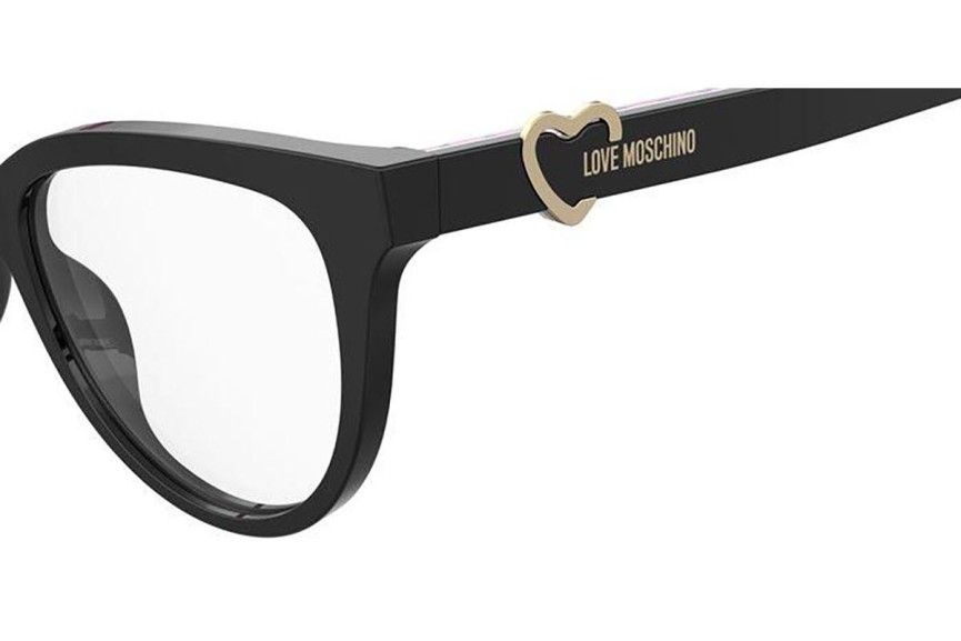 Brillen Love Moschino MOL609 807 Cat Eye Zwart