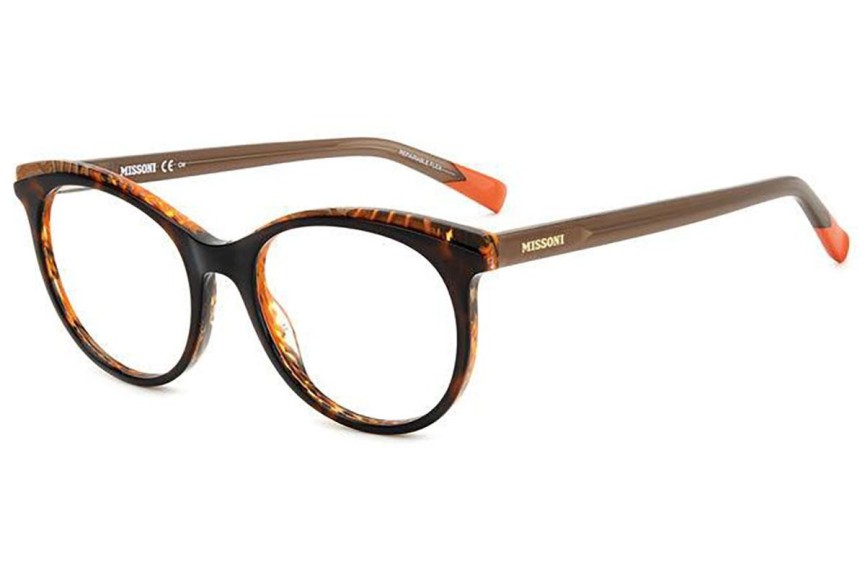 Brillen Missoni MIS0145 HTK Ronde Havana