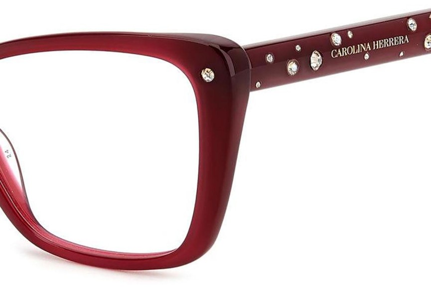 Brillen Carolina Herrera HER0149 LHF Cat Eye Rood