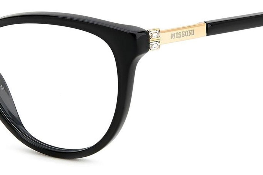 Brillen Missoni MIS0142 807 Ronde Zwart