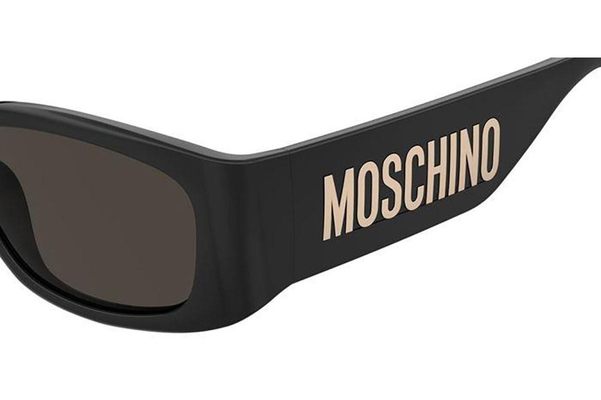 Zonnebril Moschino MOS145/S 807/IR Rechthoekige Zwart