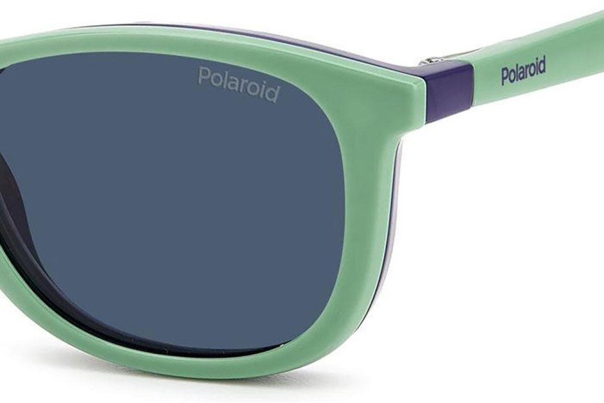 Brillen Polaroid Junior PLD8054/CS RNB/C3 Polarized Rechthoekige Paars