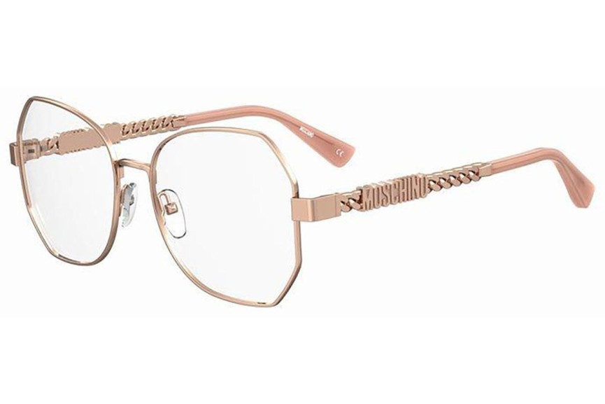 Brillen Moschino MOS621 DDB Cat Eye Goud