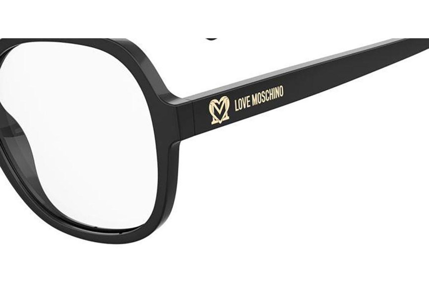 Brillen Love Moschino MOL616 807 Ronde Zwart