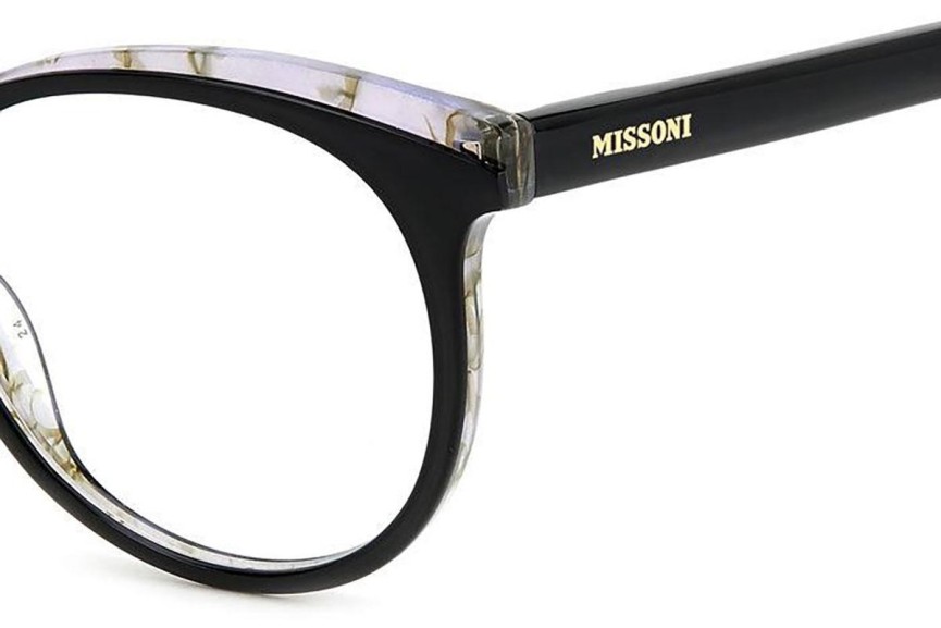 Brillen Missoni MIS0145 7RM Ronde Zwart