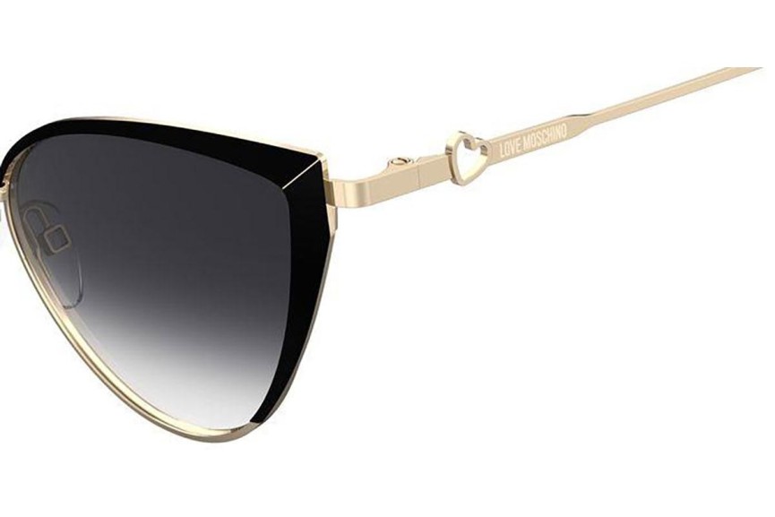 Zonnebril Love Moschino MOL061/S 2M2/9O Cat Eye Goud