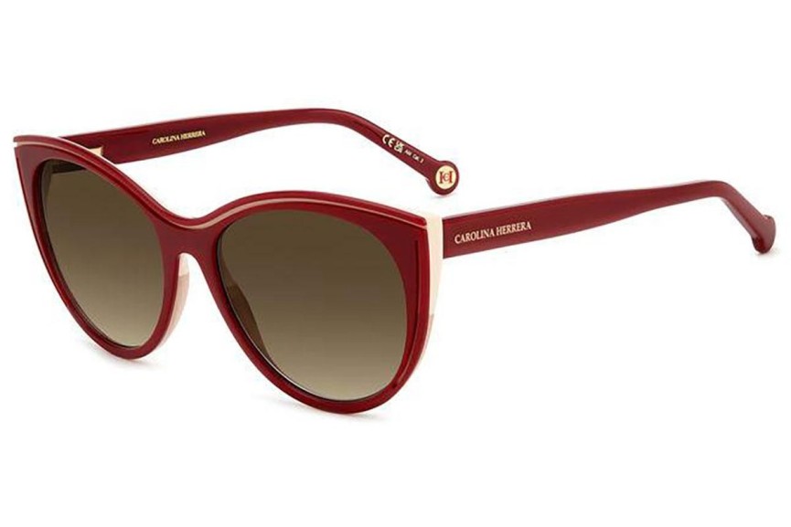 Zonnebril Carolina Herrera HER0142/S R9S/HA Ronde Rood