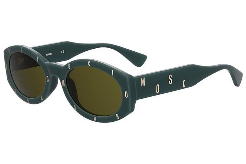 Zonnebril Moschino MOS141/S 1ED/QT Ovaal Groen