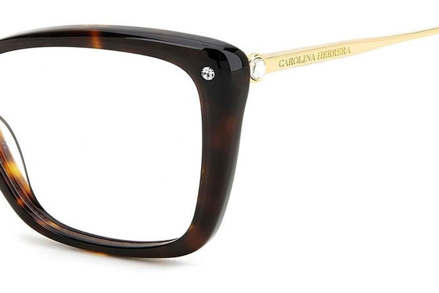 Brillen Carolina Herrera HER0155 086 Cat Eye Havana