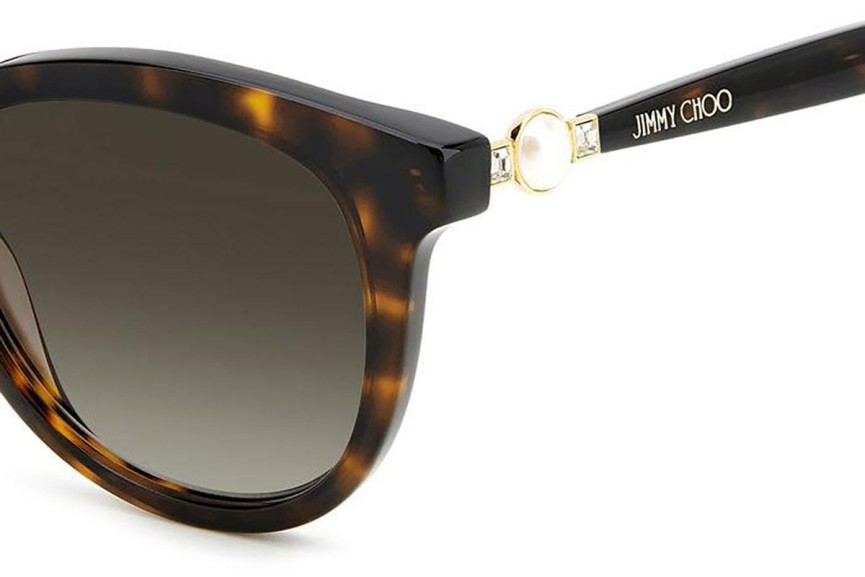 Zonnebril Jimmy Choo ANNABETH/S 086/HA Cat Eye Havana