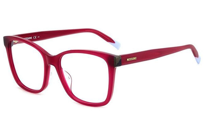 Brillen Missoni MIS0135/G MU1 Vierkant Rood