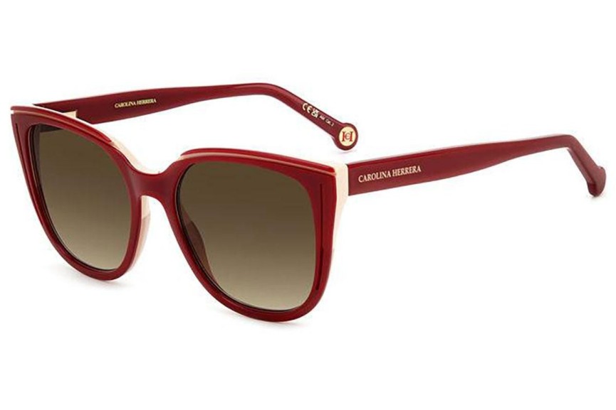 Zonnebril Carolina Herrera HER0144/S R9S/HA Ronde Rood