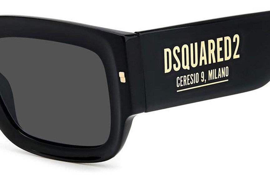 Zonnebril Dsquared2 D20089/S 2M2/IR Rechthoekige Zwart