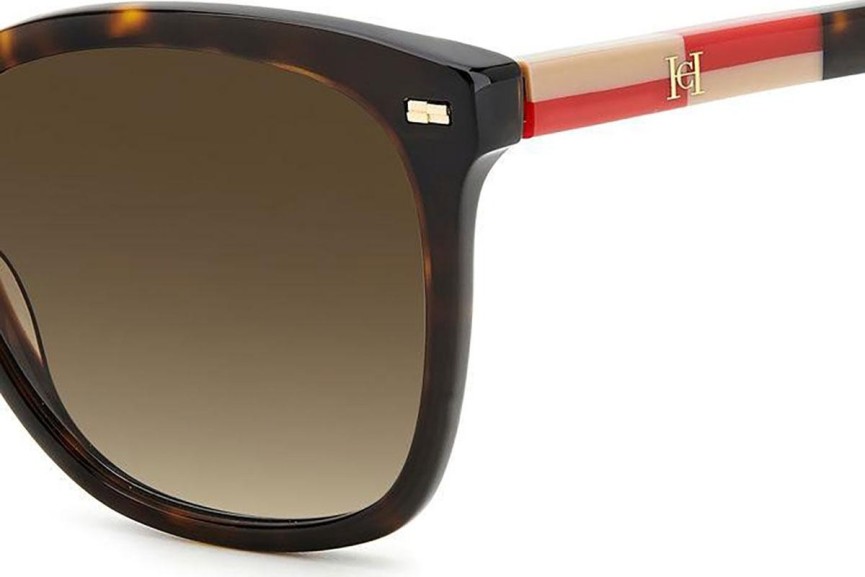 Zonnebril Carolina Herrera HER0137/S O63/HA Cat Eye Rood