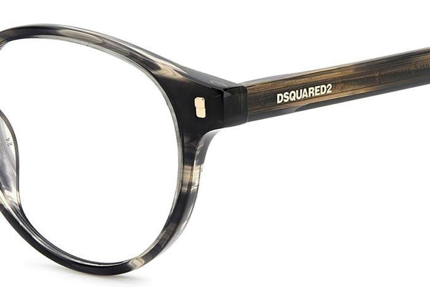 Brillen Dsquared2 D20080 2W8 Ronde Havana