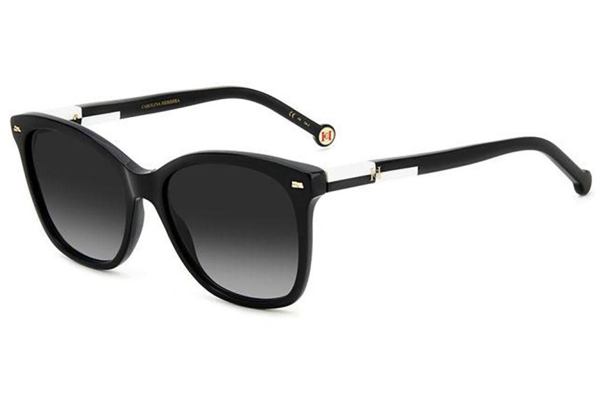 Zonnebril Carolina Herrera HER0137/S 80S/9O Cat Eye Zwart